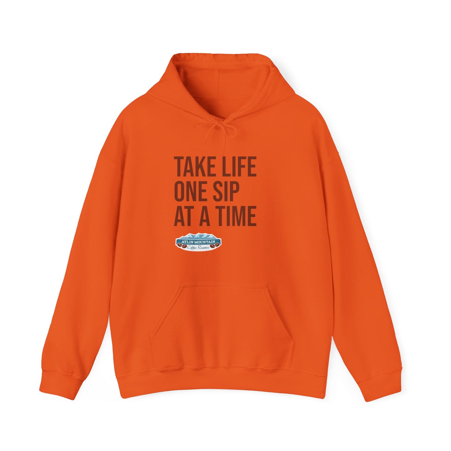 Take Life One Sip at a Time Hoodie - Unisex Heavy Blend™ Sweatshirt