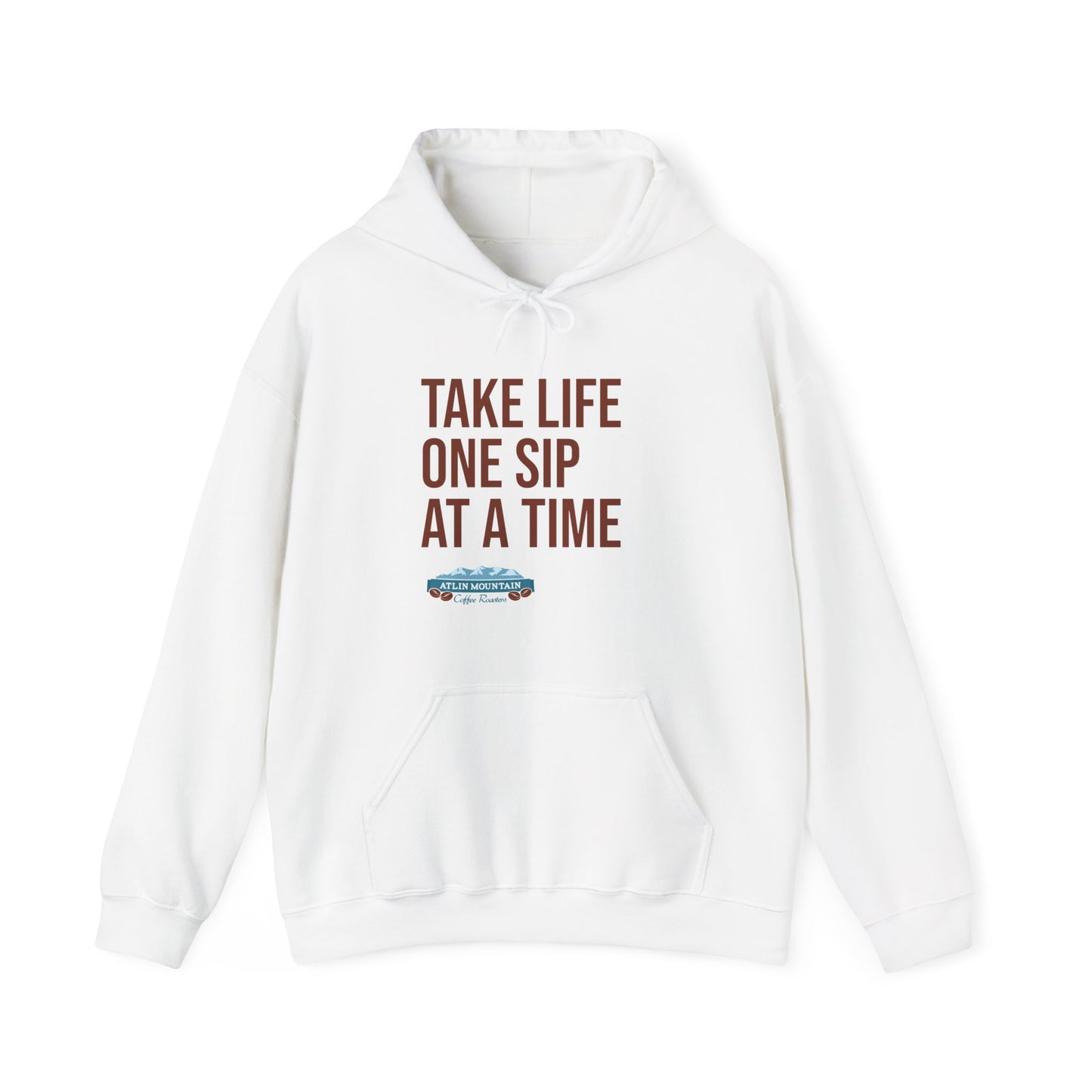 Take Life One Sip at a Time Hoodie - Unisex Heavy Blend™ Sweatshirt