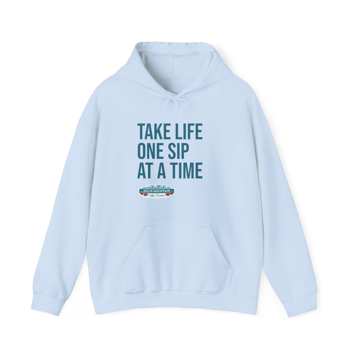 Take Life One Sip at a Time Hoodie - Unisex Heavy Blend™ Sweatshirt