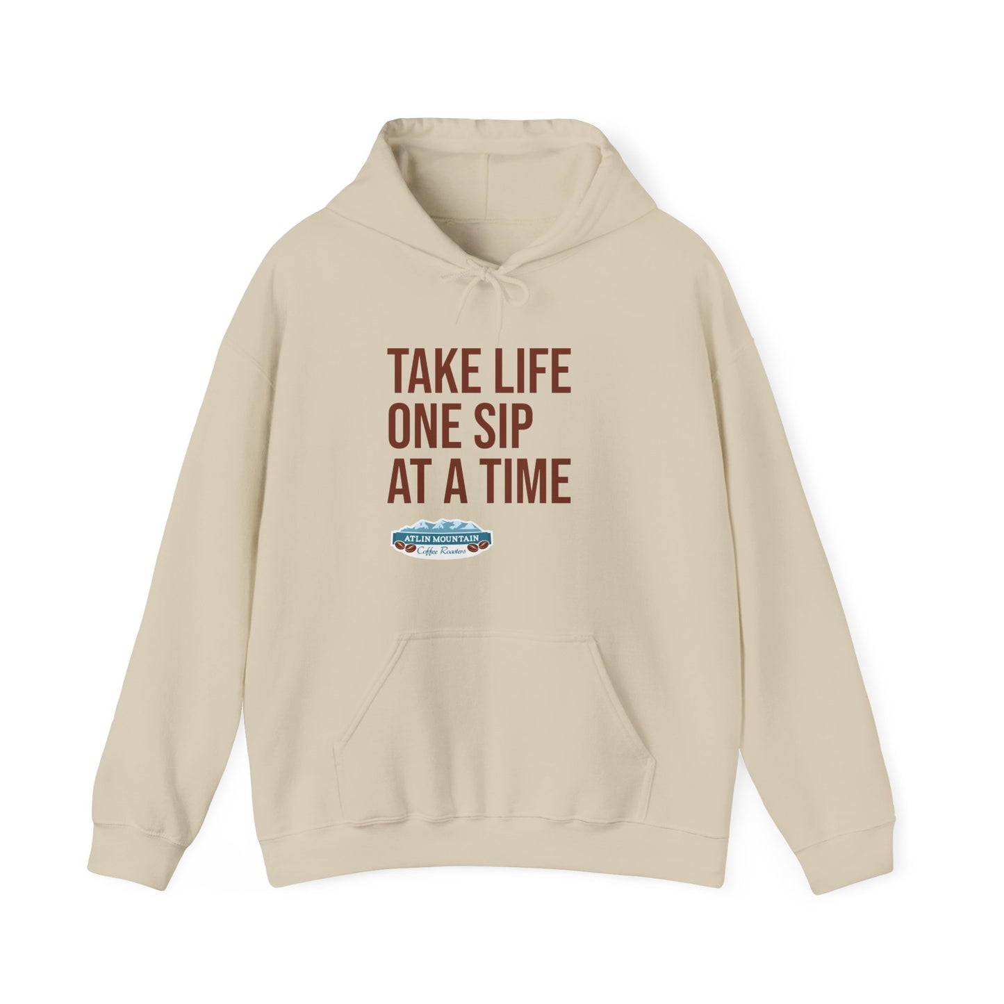 Take Life One Sip at a Time Hoodie - Unisex Heavy Blend™ Sweatshirt