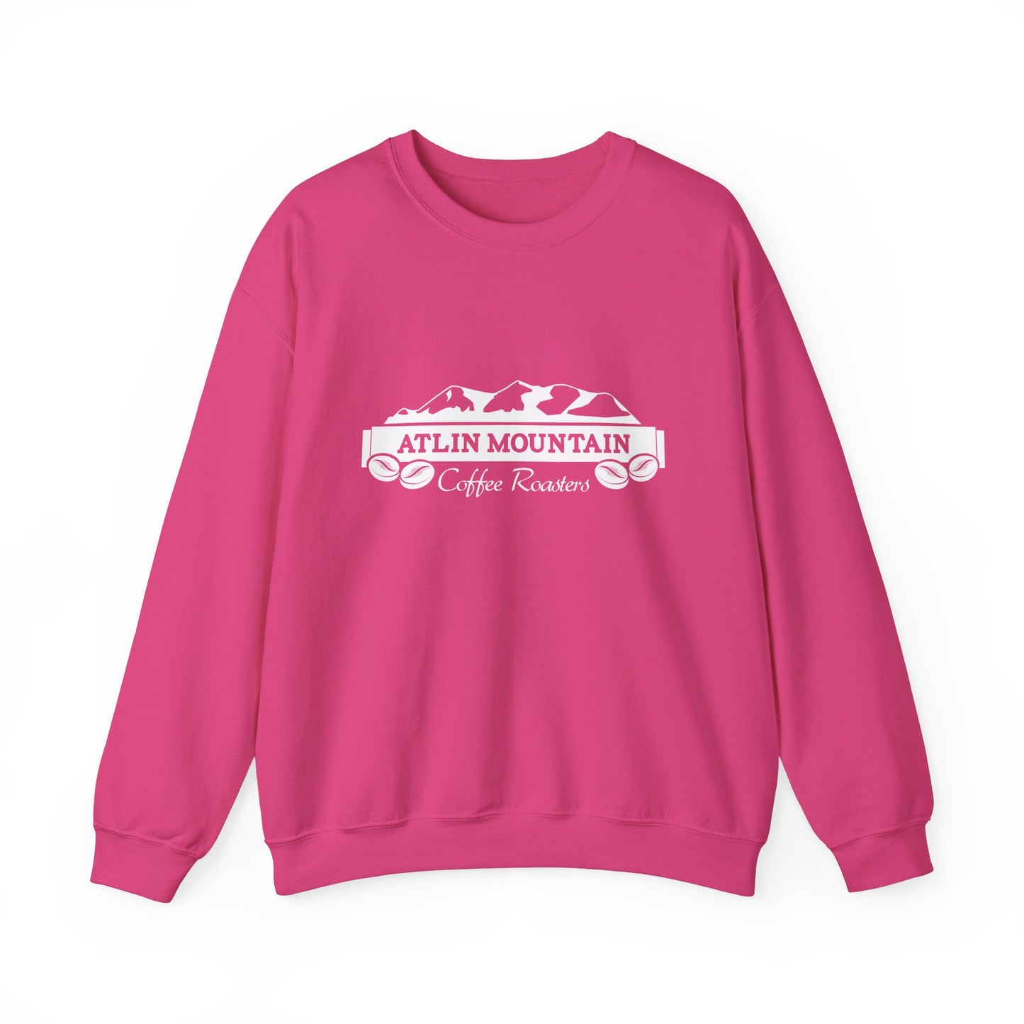 Atlin Mountain Coffee Roasters Unisex Crewneck Sweatshirt - Cozy and Casual Coffee Lover Gift