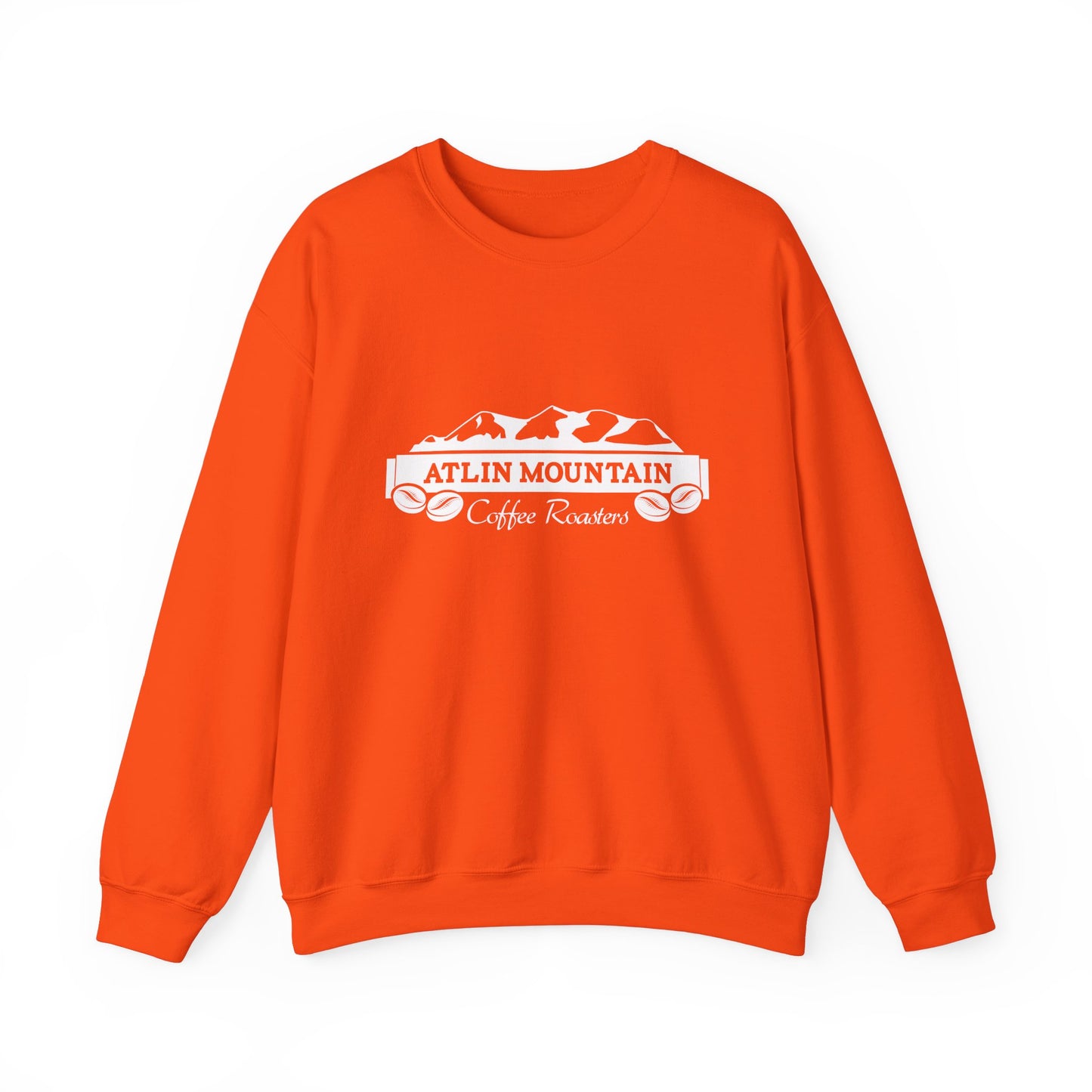 Atlin Mountain Coffee Roasters Unisex Crewneck Sweatshirt - Cozy and Casual Coffee Lover Gift