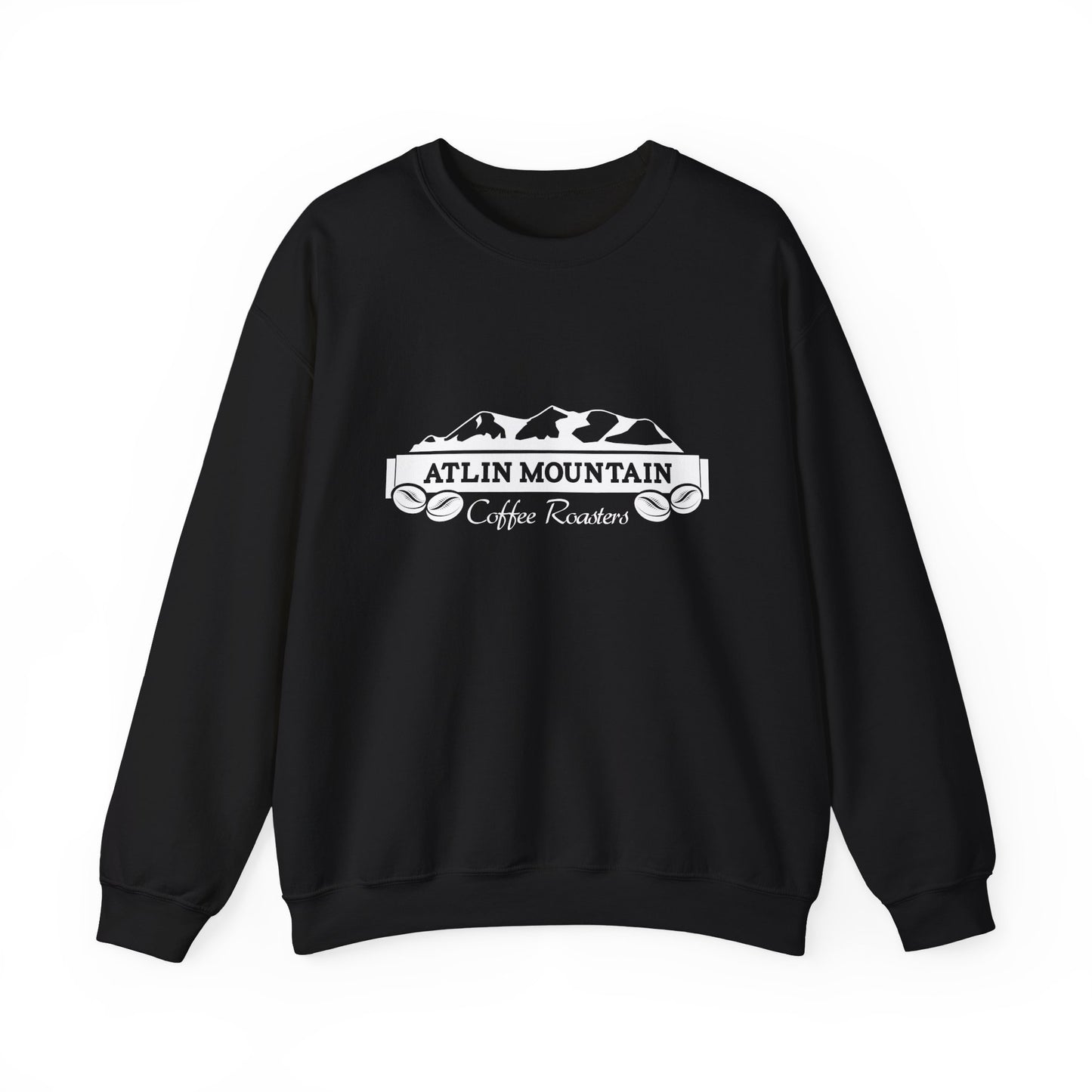 Atlin Mountain Coffee Roasters Unisex Crewneck Sweatshirt - Cozy and Casual Coffee Lover Gift